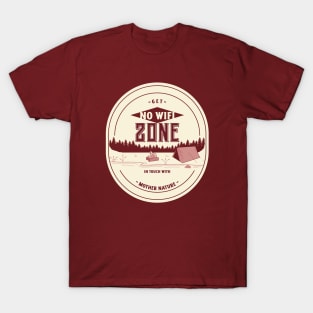 No WIFI Zone T-Shirt